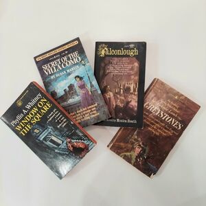 Vintage Gothic Romance Paperback Book Set